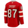 Kanada Trikot 4 Nations Face Off 2025 Fanatics Premium Sidney Crosby Rot - Herren
